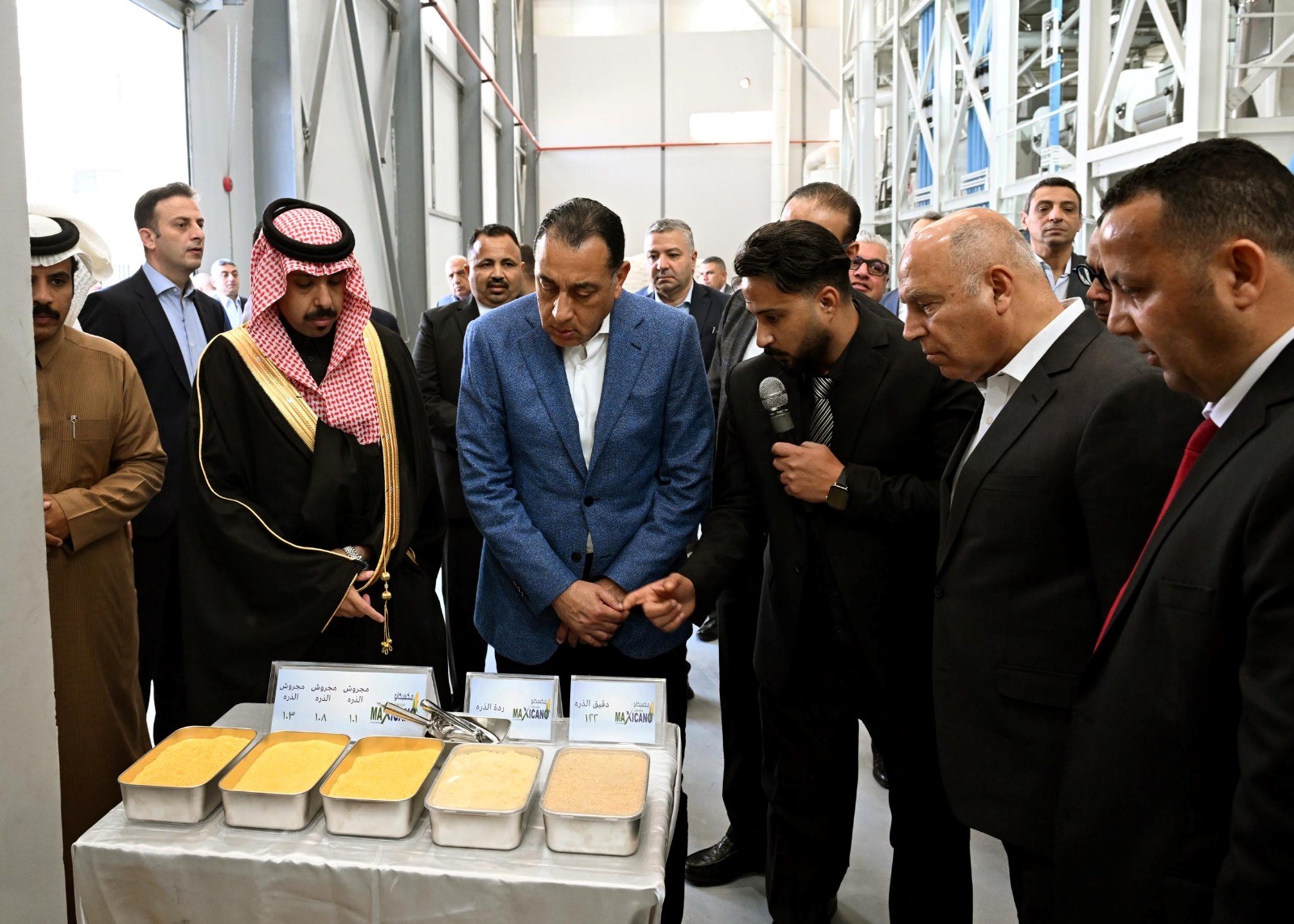رئيس الوزراء يفتتح مشروع مكسيكانو للصناعات الغذائي
